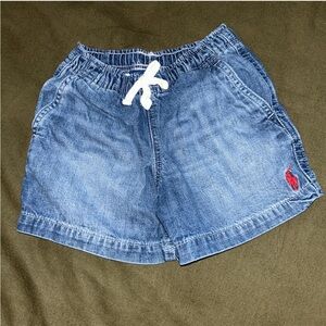 POLO Ralph Lauren denim shorts with drawstring